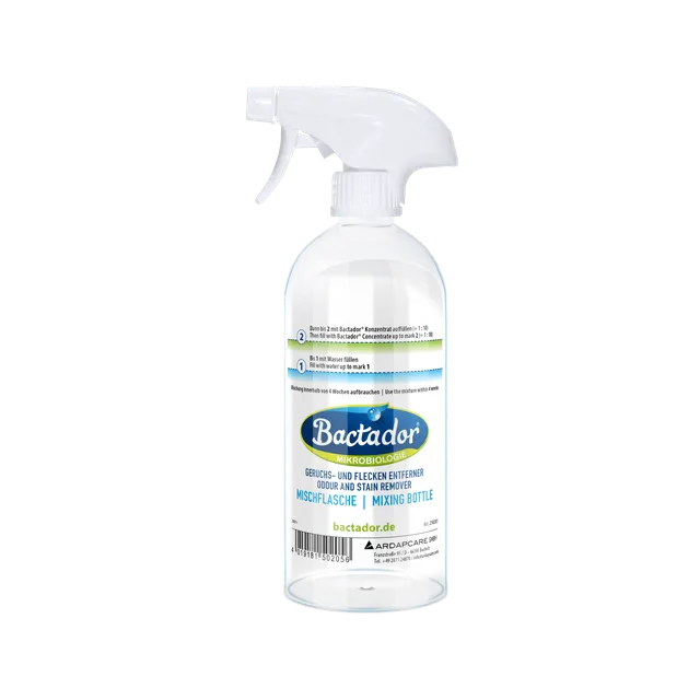 Bactador Sprüh- und Mischflasche 500 ml leer