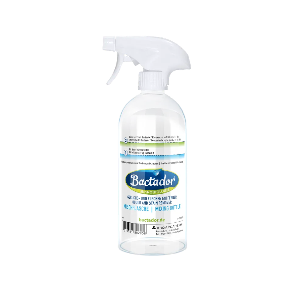 Bactador Sprüh- und Mischflasche 500 ml leer
