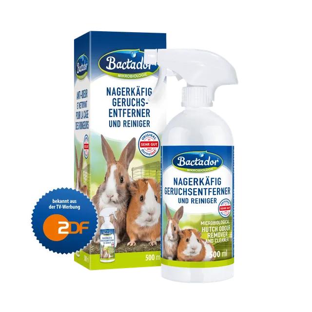Bactador Nagerkäfig Geruchsentferner Spray 500 ml materialschonend
