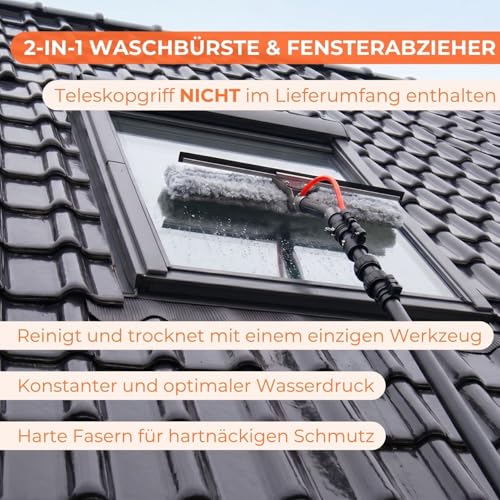 Aquascopic 2-in-1 Einwascher Abzieher Mikrofaser