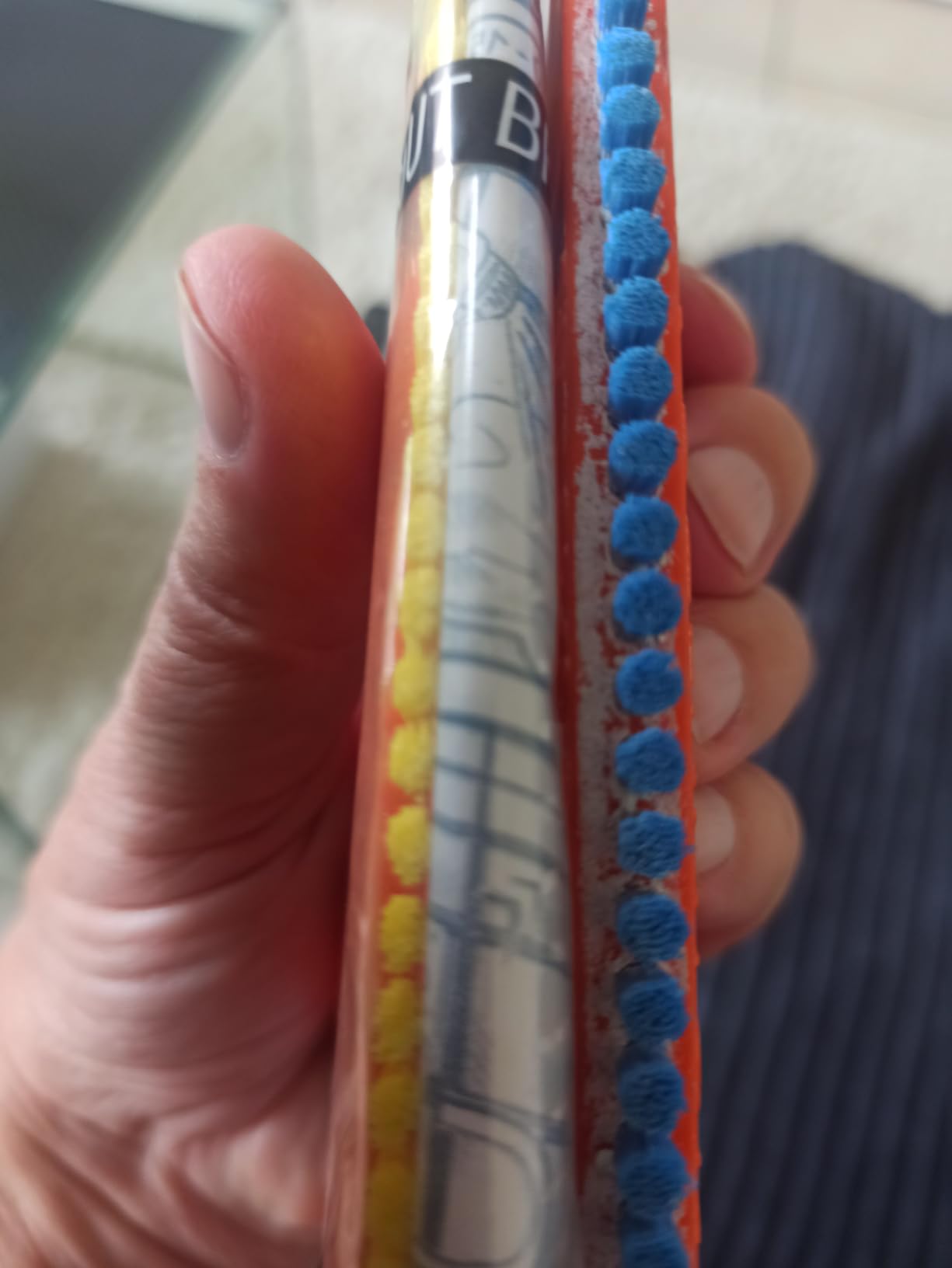Fuginator Fugenbürste Bad Küche Blau patentiert