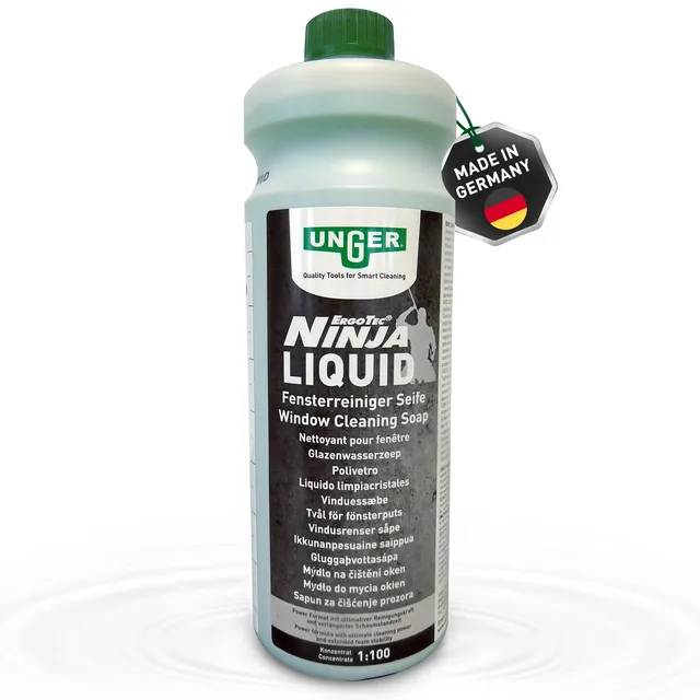 Unger Ninja Liquid Glasreiniger Konzentrat 1 L 1:100