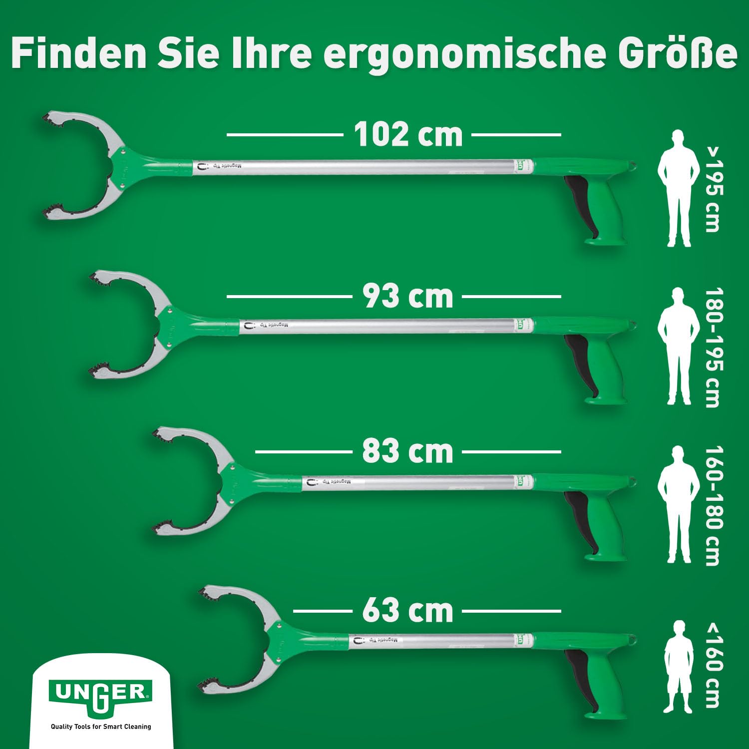 Unger NiftyNabber NT090 Greifzange 93 cm magnetisch