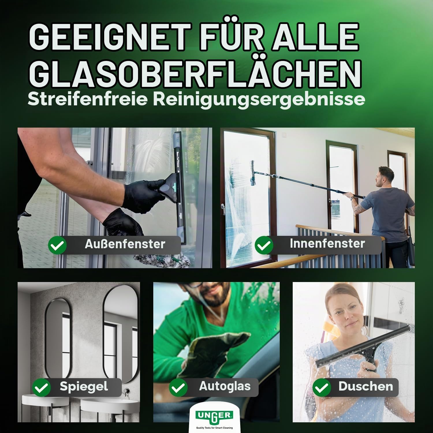 Unger Ninja Liquid Glasreiniger Konzentrat 1 L 1:100