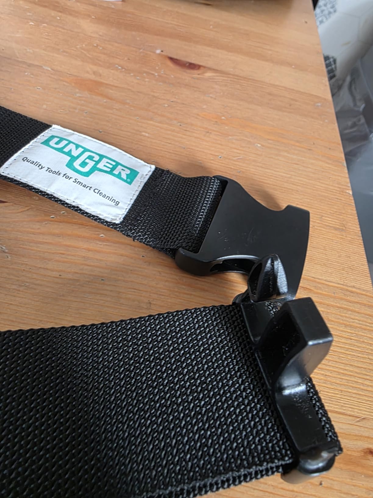 UNGER UB000 Hüftgurt 115 cm Schwarz Nylon