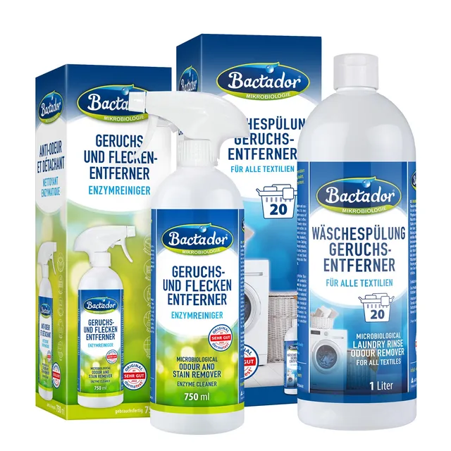 Bactador Frische-Set Geruchsentferner Wäschespülung Haushalt
