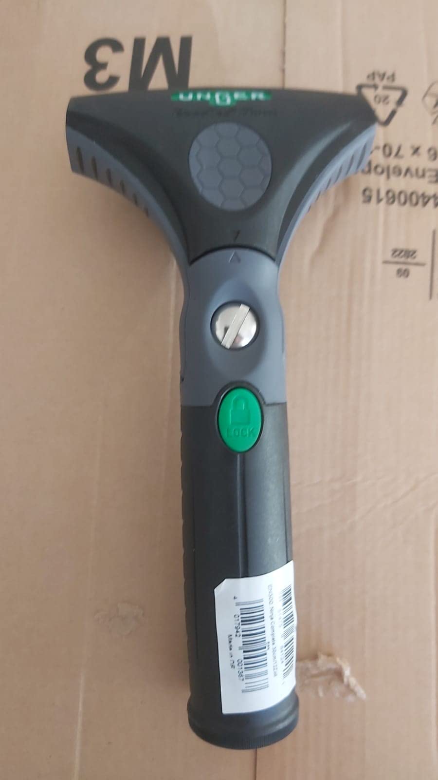 UNGER Black Series ErgoTec Ninja EN350 Fensterwischer 35 cm 40 Grad