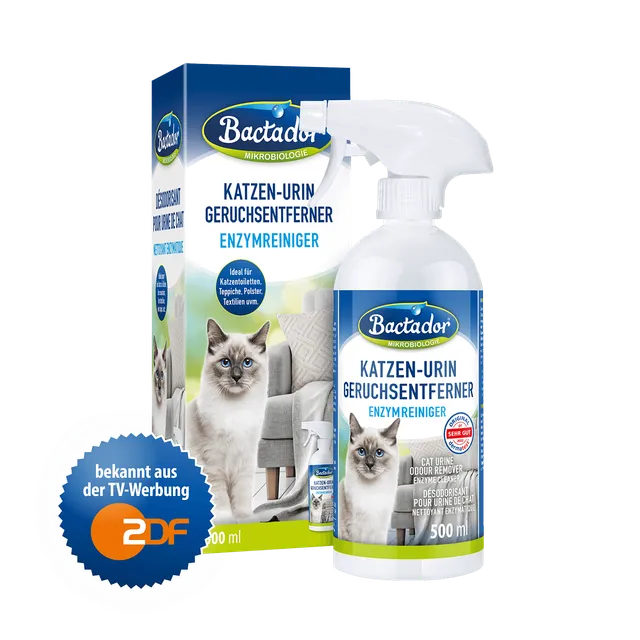 Bactador Katzenurin Geruchsentferner Spray 500 ml enzymatisch