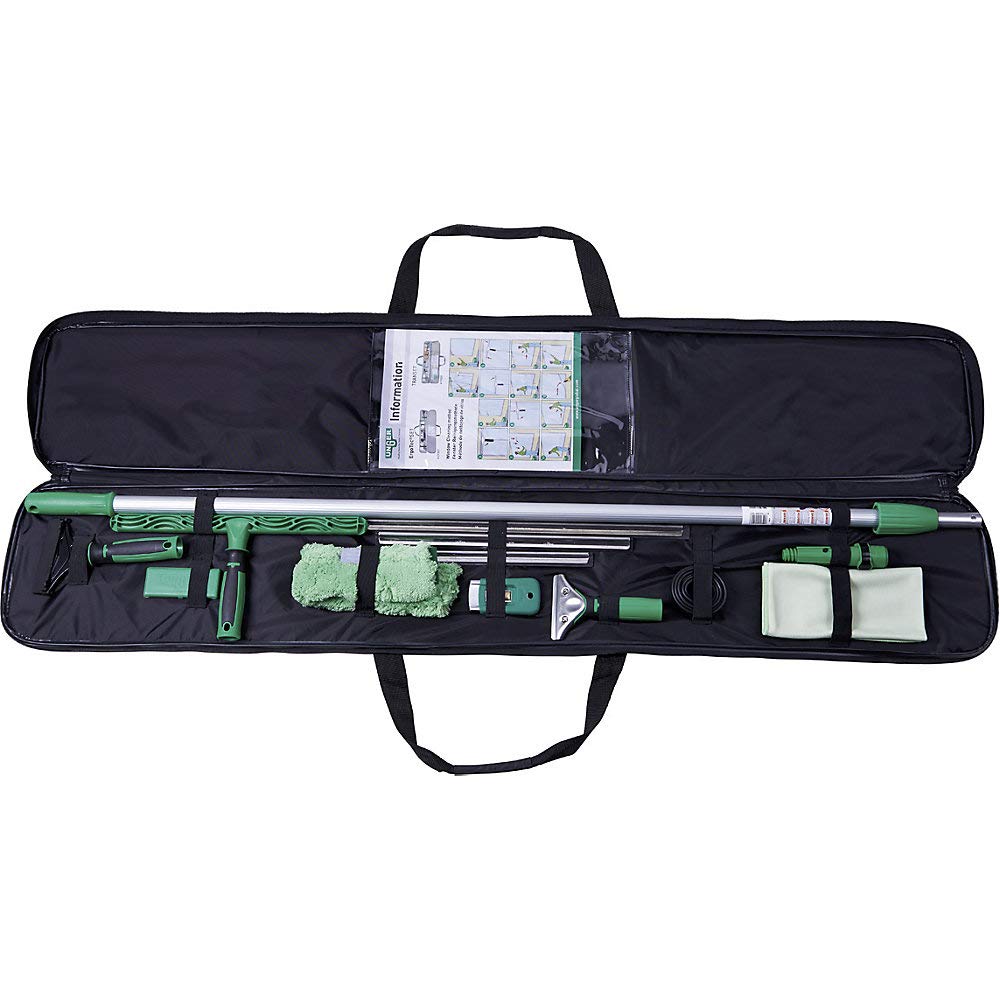 Unger ErgoTec ETSET Fensterwischer Set Teleskop