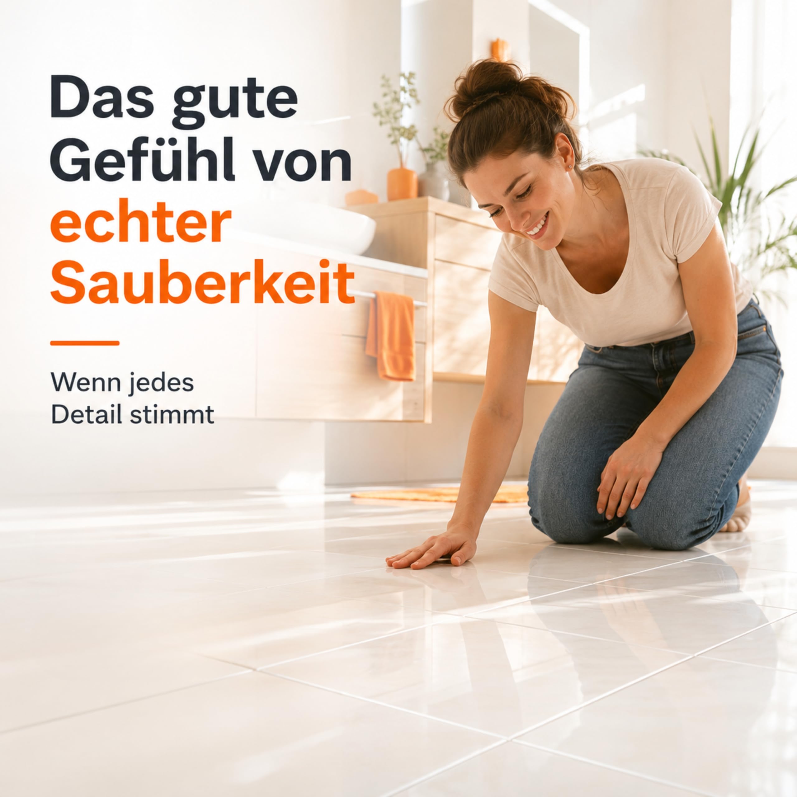 Fuginator Fugenbürste Neongelb für Schimmel Tiefenreinigung