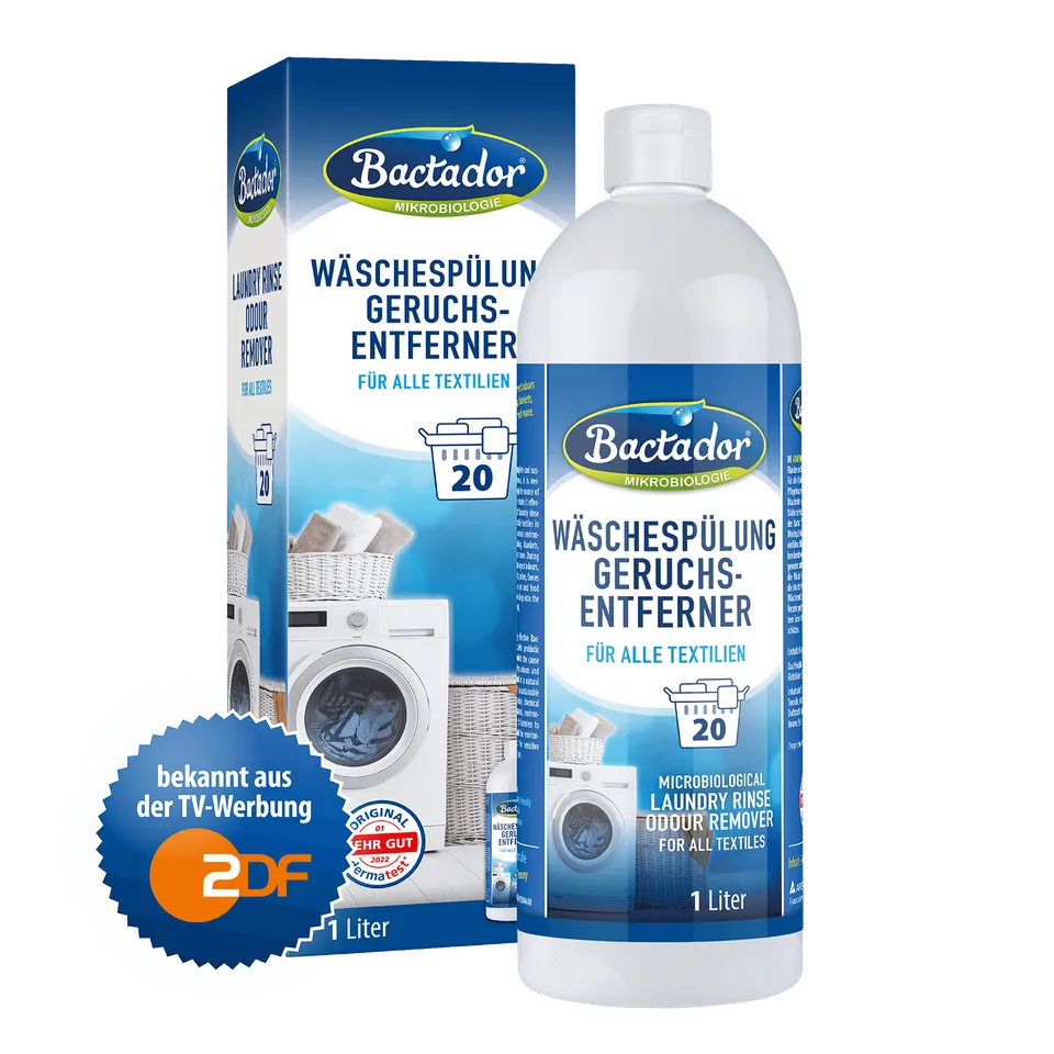 Bactador Wäschespülung Geruchsentferner 1 Liter probiotisch