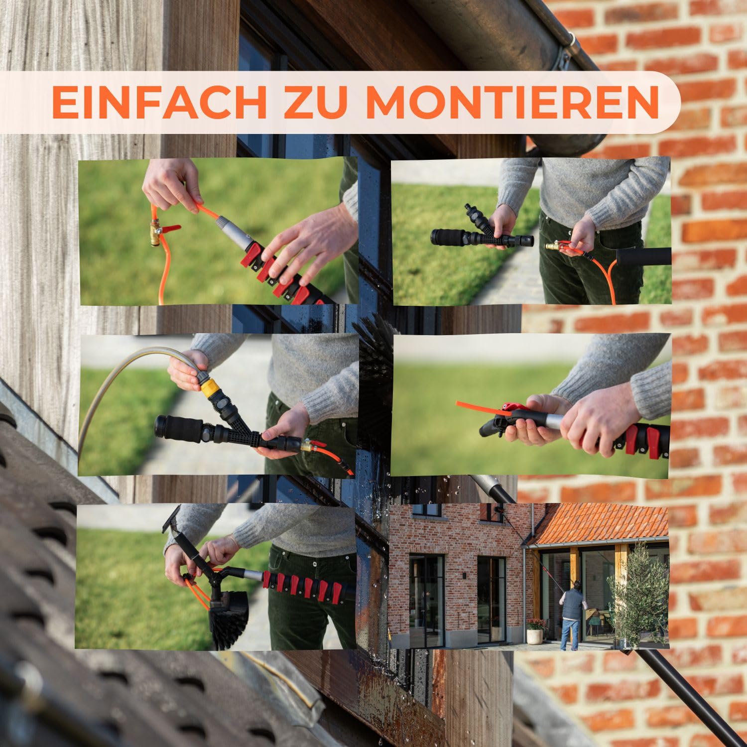 Aquascopic Innenschlauch Teleskopstange 11 m Gardena