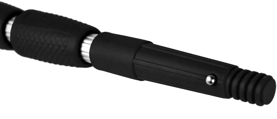 Pullach Teleskopstange 6 m Aluminium 3-fach Schwarz