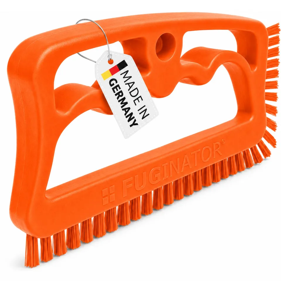 Fuginator Fugenbürste Neonorange für Fugen Tiefenreinigung
