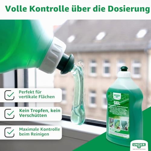 Unger FG050 Glasreiniger Gel 0,5L pH-neutral