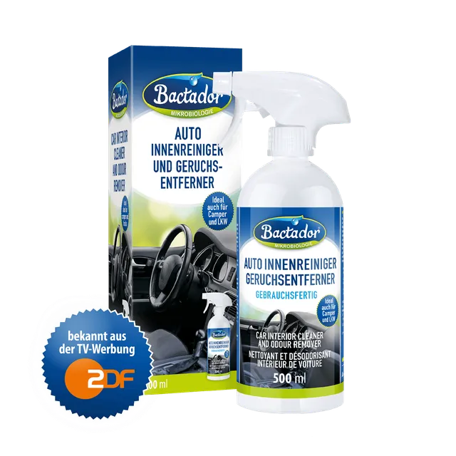 Bactador Auto Innenreiniger Geruchsentferner 500 ml für Polster