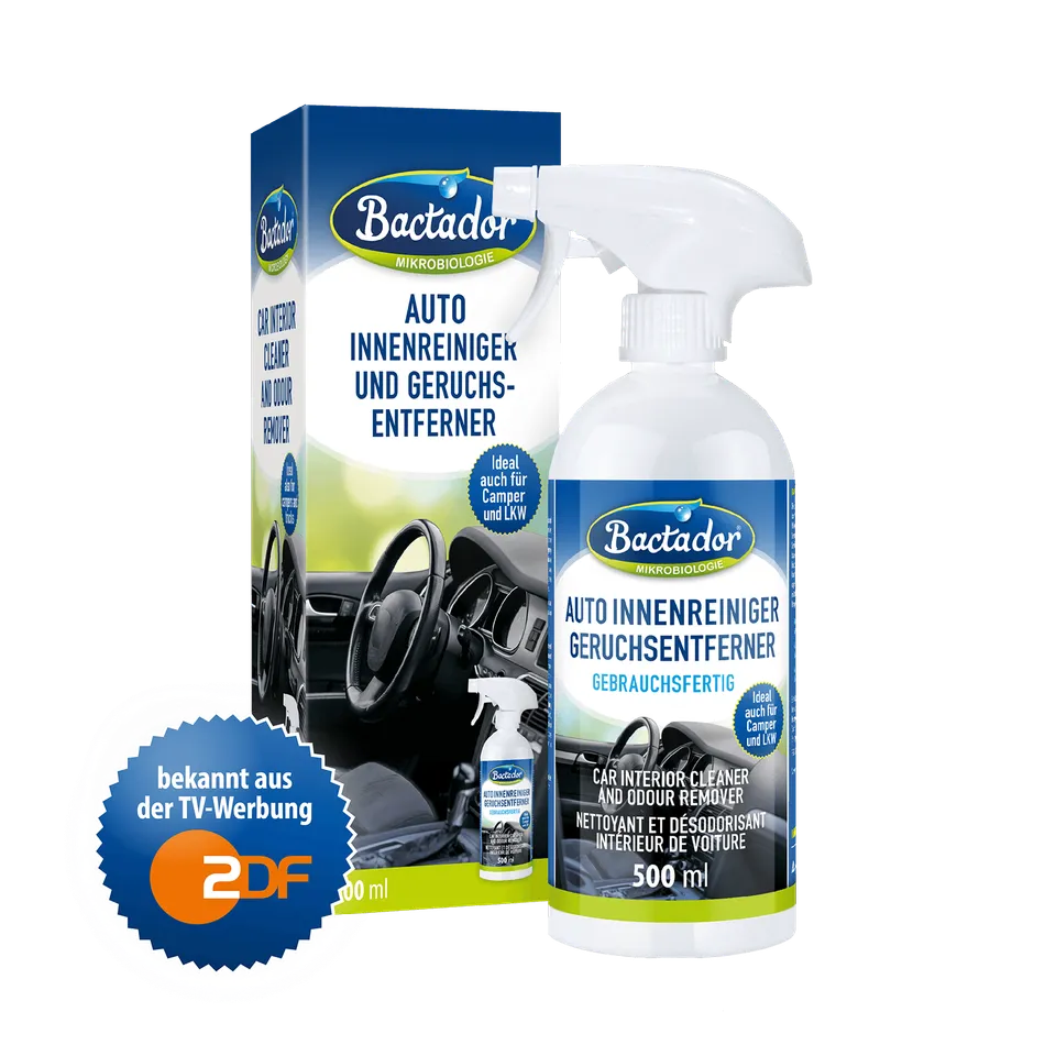 Bactador Auto Innenreiniger Geruchsentferner 500 ml für Polster