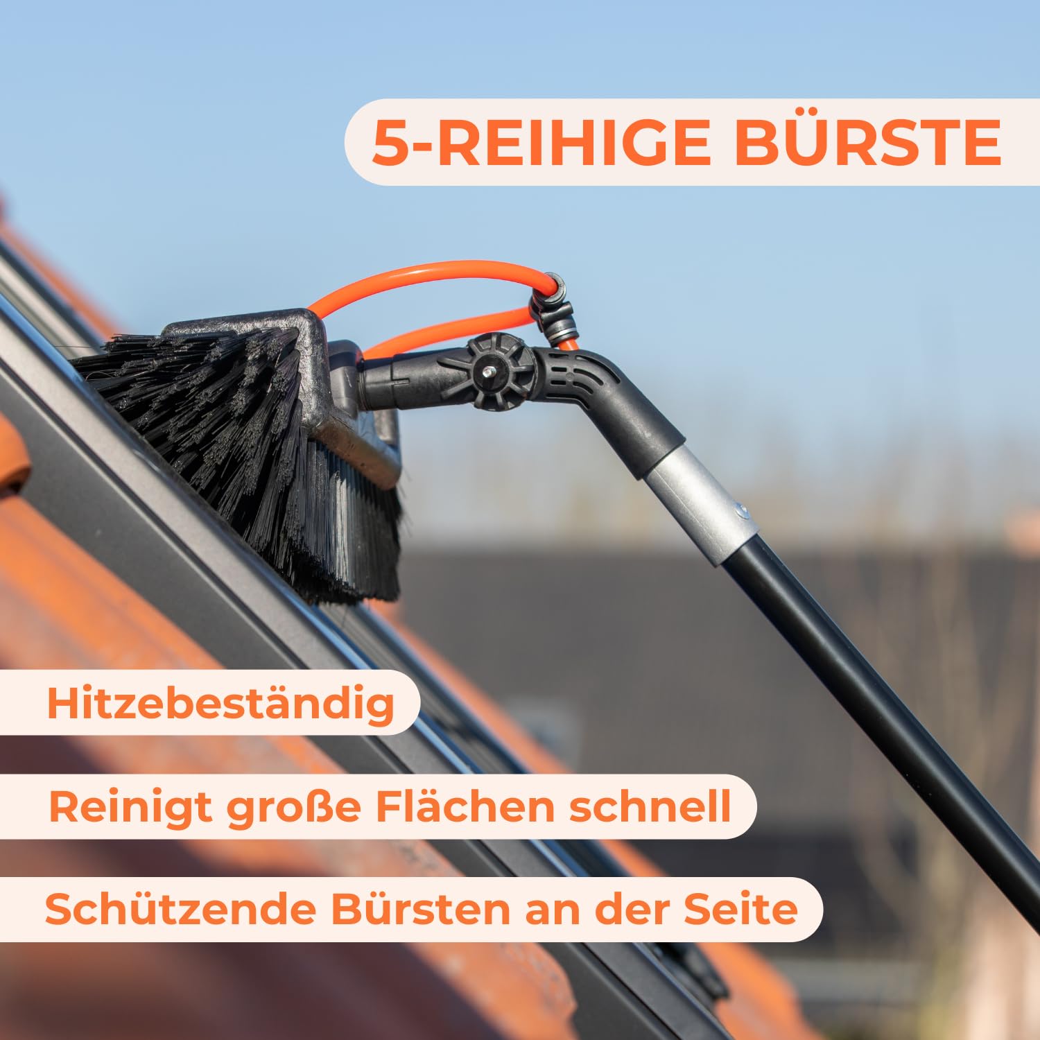 Aquascopic Silver Teleskopstange 8 m Duo Set Alu