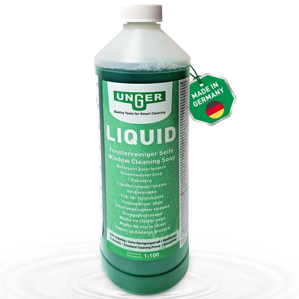UNGER Black Series UNGERs Liquid Glasreiniger Konzentrat 1L 1:100