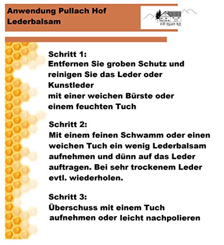 Pullach Hof Lederbalsam Universal 250 ml Bienenwachs Glattleder