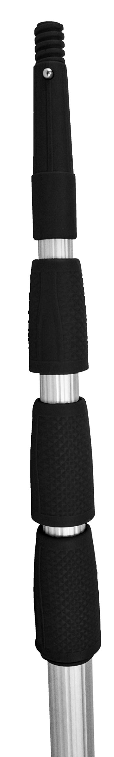 Pullach Teleskopstange 6 m Aluminium 3-fach Schwarz