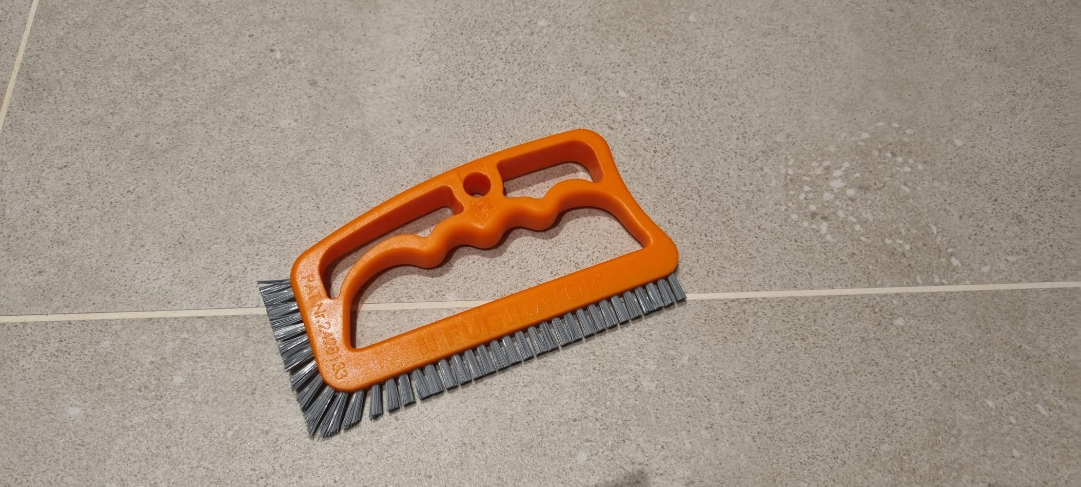 Fuginator Fugenbürste Neongelb für Schimmel Tiefenreinigung