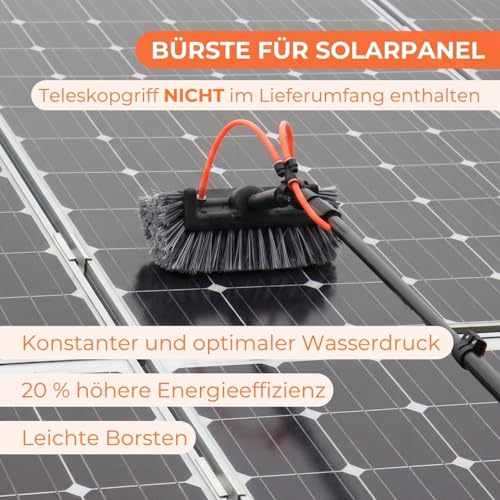 Aquascopic Silver Solarbürste weich wasserführend Glas