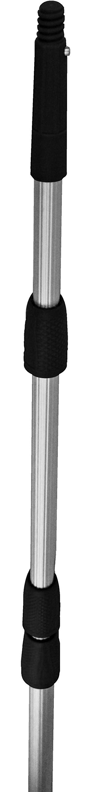 Pullach Teleskopstange 6 m Aluminium 3-fach Schwarz